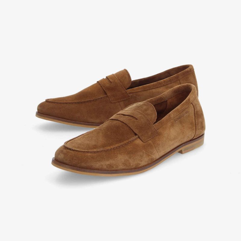 SMART MOC M - COWSUEDE - TABAC